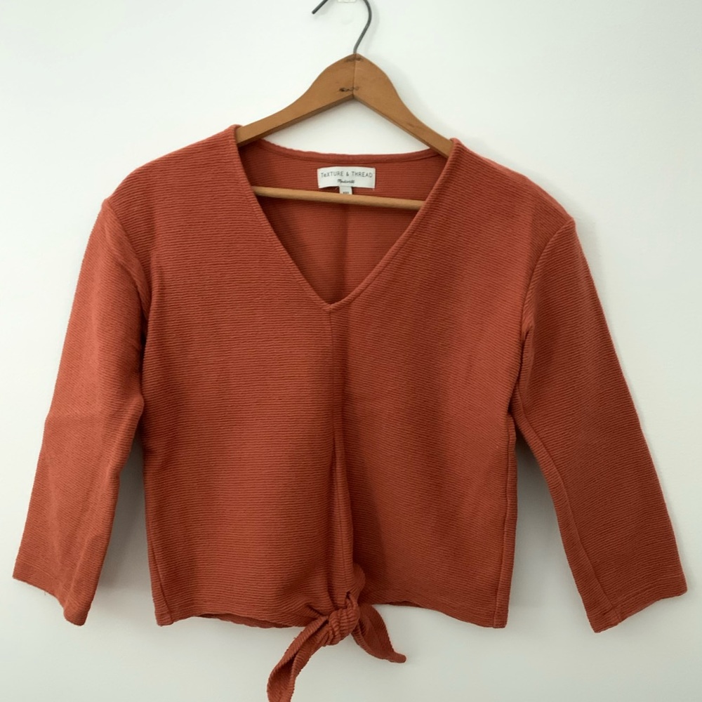 Madewell 3/4 sleeve top